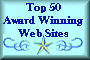 Vote on Top 50 Award Winning Web Sites List!